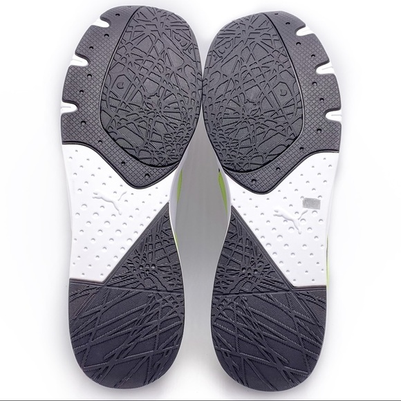 ⬇️ NWOB Puma 12 Gray Green Textile Sneakers - Picture 7 of 8